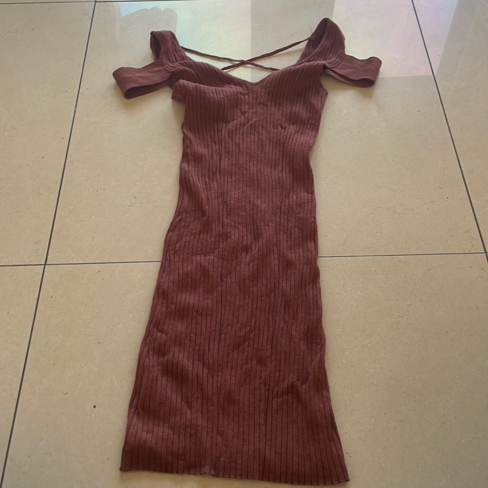 Mini knit dress Kendall and Kylie